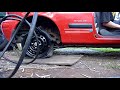 Nissan Micra - Vac Down Flat Tire Fun