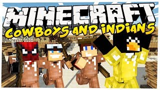 Minecraft: PARÓWKI ATAKUJĄ! - COWBOYS AND INDIANS w/ Pingwin & Friends