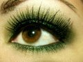 Smoky Green Eyeshadow make up