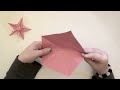 1 - Origami Star Flower Tutorial