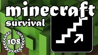 Minecraft Survival - Aflevering 108 "Naar boven!"