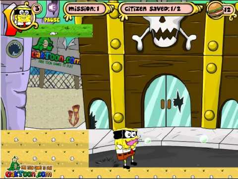 Спанч боб смотреть игры