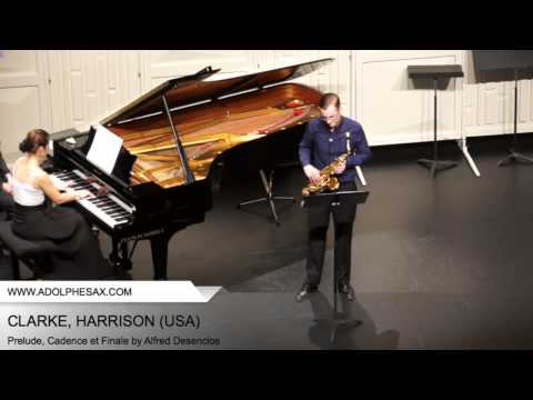 Dinant 2014 - CLARKE, Harrison (Prelude, Cadence et Finale by Alfred Desenclos)