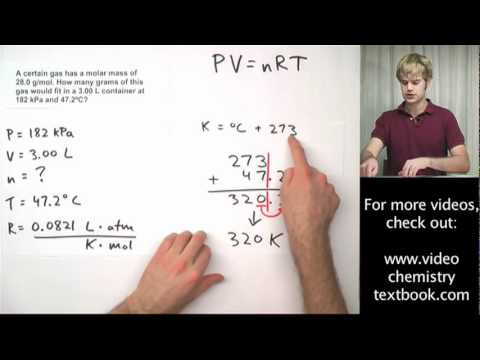 ideal gas law problems and solutions pdf