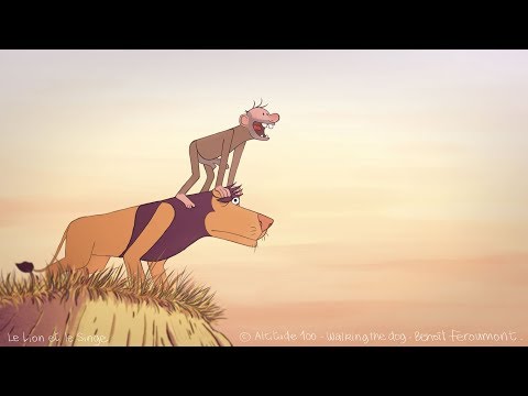 Le Lion et le Singe'