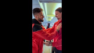 Oli, this time it’s for real. Good luck and au revoir! ❤️🖤? | Giroud | #shorts