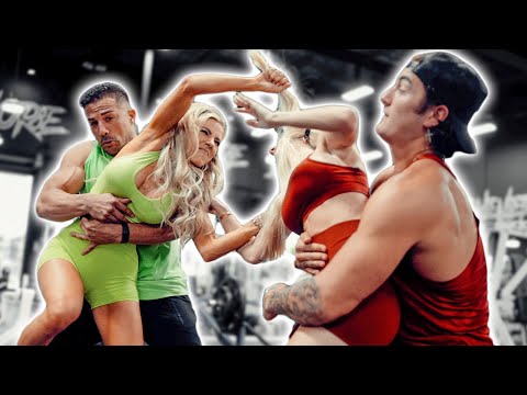 FIT COUPLES CHALLENGE - GONE WRONG!!! W/ JESSE JAMES WEST