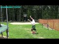 Backflip Basketball Trick Shot