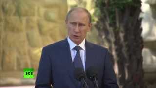 Пресс-конференция Владимира Путина и Дэвида Кэмерона в Сочи