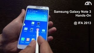 Samsung Galaxy Note 3 - Hands-On - IFA 2013 - androidnext.de