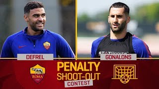 AS Roma Penalty Contest: Defrel v. Gonalons (Quarter-final 2)