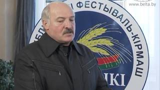 Лукашенко: сельское хозяйство должно выходить на самообеспечение