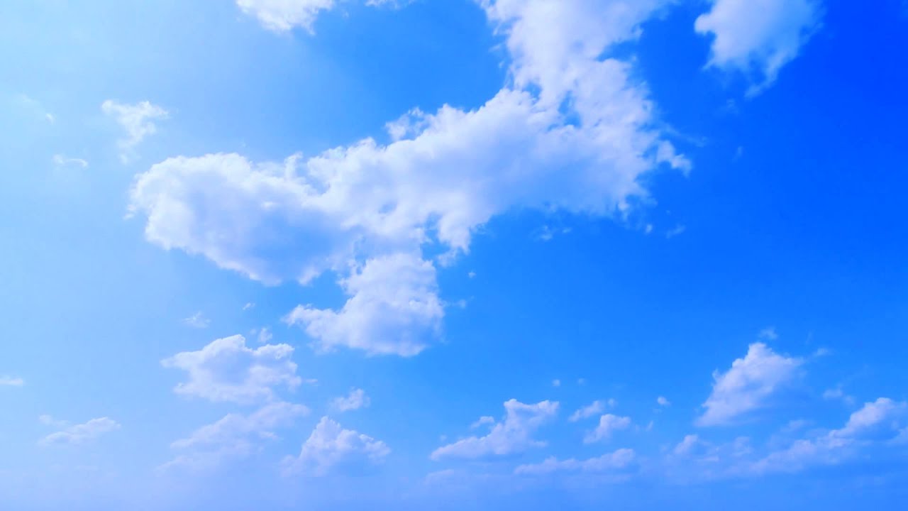 Deep Blue Sky - Clouds Timelapse - Free Footage - Full HD 1080p - YouTube
