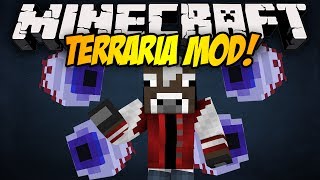 Minecraft Mod Showcase: TERRARIA W MINECRAFCIE! - Terraria Mod