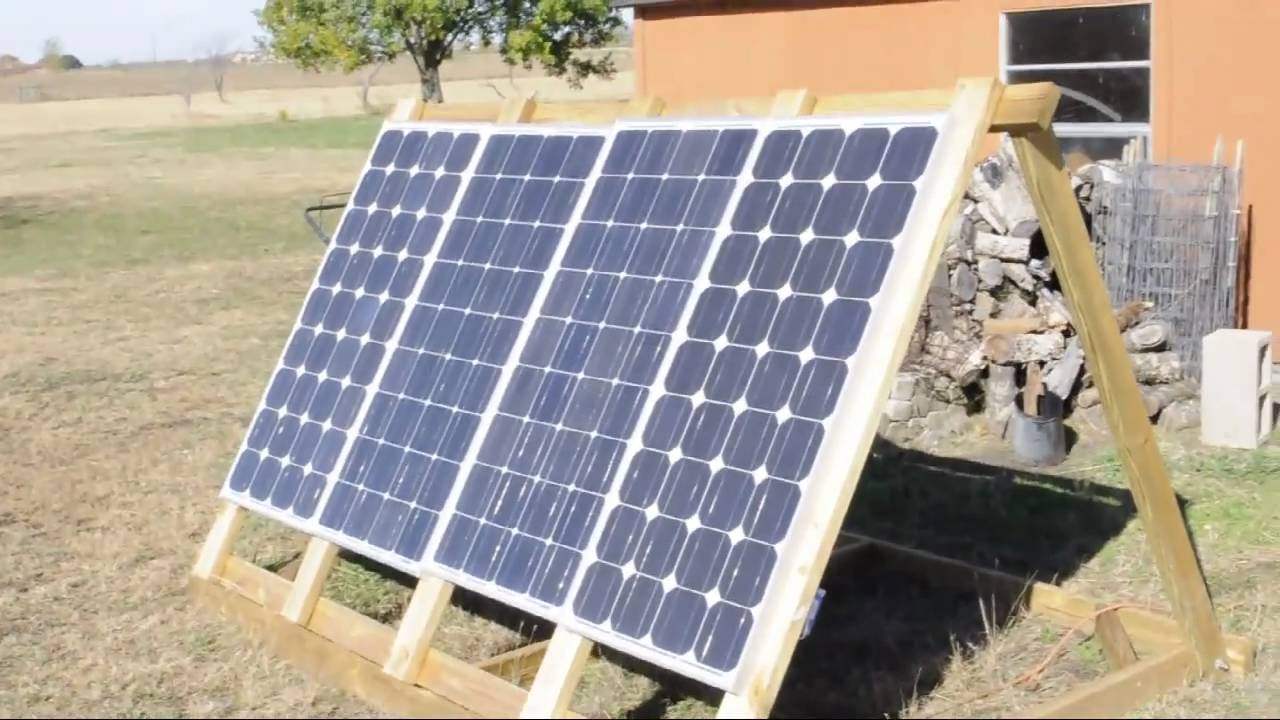 Solar Panel Frame - YouTube