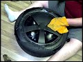 DIY: Wrapping Rims in Matte Black Vinyl