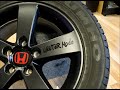 DIY: Wrapping Rims in Matte Black Vinyl