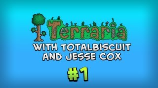 Terraria 1.2: Deep Place Mine - Episode 1 - Jesse is bad at being the Emissary