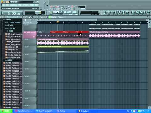 Как сделать хип-хоп минус в Fl studio.avi