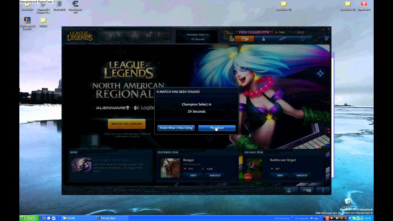 League of Legends --- Free RP and IP (PBE server) - YouTube