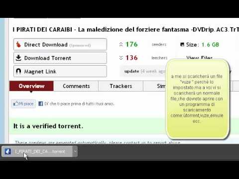 sito dove scaricare file torrent - YouTube