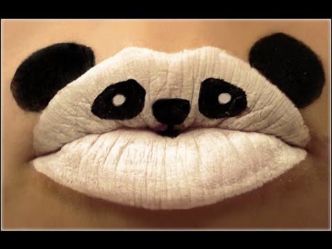 Губной арт (lipstick art) для смелых и оригинальных