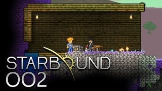 STARBOUND [HD+] #002 - Erstes Crafting, erstes Haus ★ Let's Play Starbound