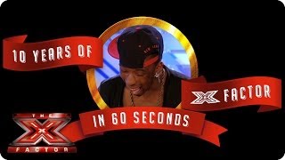 10 Years of The X Factor in 60 Seconds - The X Factor UK 2013