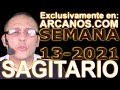 Video Horscopo Semanal SAGITARIO  del 21 al 27 Marzo 2021 (Semana 2021-13) (Lectura del Tarot)