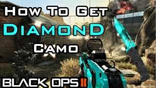 How Do You Get Diamond Camo For Guns In Black Ops 2