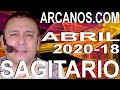 Video Horóscopo Semanal SAGITARIO  del 26 Abril al 2 Mayo 2020 (Semana 2020-18) (Lectura del Tarot)