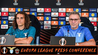 UEFA Europa League | Lazio-Nizza, mister Baroni e Matteo Guendouzi in conferenza stampa