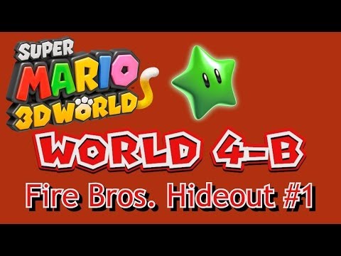 Super Mario 3D World - World 4-B: Fire Bros. Hideout #1