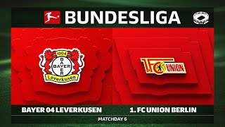 Bayer 04 Leverkusen vs. 1. FC Union Berlin | Matchday 6 — Bundesliga 2025/26