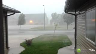 Severe Thunderstorms Pound Pembina Valley - August 24th, 2013