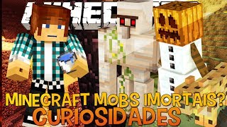 Curiosidades Minecraft Ep.8 - Mobs Imortais??! Agua no Nether