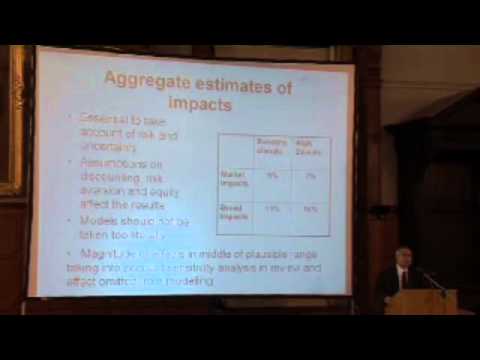 Archive footage of the The James Martin 21st Century School inaugural lecture by Professor Sir Nicholas Stern, HM Treasury: The economics of climate change. Apologies for the lower quality.

Oxford Martin School,
University of Oxford
www.oxfordmartin.ox.ac.uk