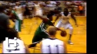 Kyrie Irving NASTY Shammgod Crossover On Defender & Scores at Jamal Crawford Pro Am!