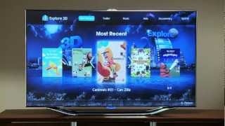 Take a look at the 3D Settings Menu in Samsung Smart 3D TV