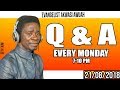 questions answers new program by evang