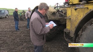 В Искитимском районе техосмотр сельхозтехники провели прямо в поле