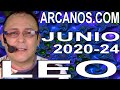 Video Horóscopo Semanal LEO  del 7 al 13 Junio 2020 (Semana 2020-24) (Lectura del Tarot)
