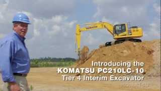 Komatsu PC210LC-10 Tier 4 Interim Excavator