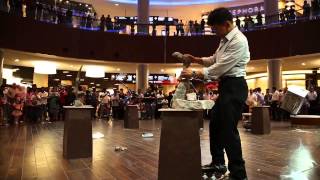 Performance of Rocky Byun Balance Artist here in Dubai at the Dubai Mall!!