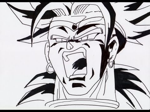 HOW TO DRAW BROLY ブロリー - YouTube