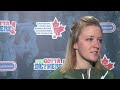 2011 Capital One Canada Cup of Curling -- Women's Final Media Scrum