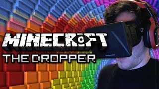 Minecraft: The Dropper - PLAYED WITH OCULUS RIFT! Part 1 - FREE FALLING