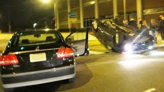 CRAZY NYE CAR CRASH