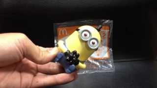 麥當勞Mcdonald's Happy Meal Toy兒童餐玩具 神偷奶爸2 Despicable Me 2 Tim Giggle Grabber