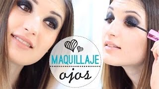 Maquillaje de ojos: ahumado en negro brillante | Smokey eyes